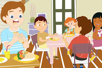 be your personal children book artist
