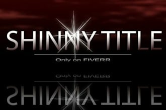make you Stunning and SHINNY intro video