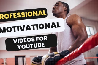 create motivational videos for youtube