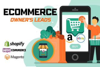 do b2b ecommerce leads, shopify leads expert