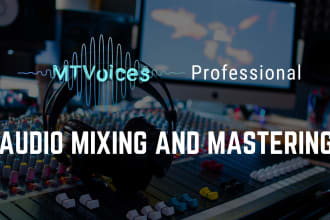 master or remaster your audio track