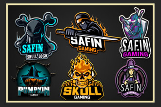 design initial letter gaming logo esports for twitch youtube