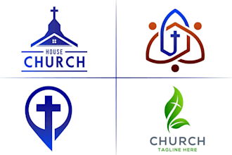 create best quality christian, church, religious or ministry logo