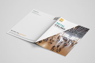 do catalog design, product catalog, booklet or catalogue design in indesign