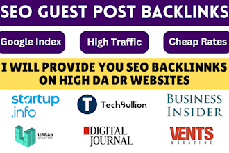 seo guest post dofollow backilnks on high da dr websites