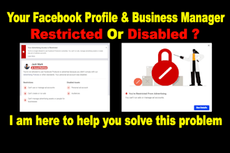 fix issues or set facebook business manager and ad account