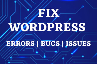 fix wordpress error and fix wordpress bugs