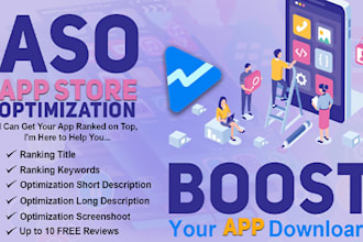 do aso for your app or game on the app store or google play