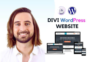 do divi wordpress website and wordpress divi theme expert