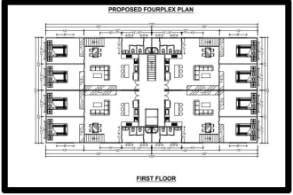 convert your sketches images or pdf to autocad 2d drawings