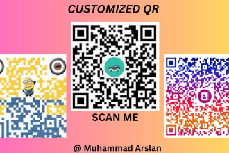 create a custom qr code design with your logo