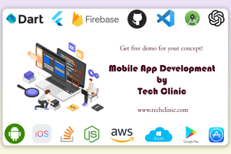 do custom flutter mobile app development, building mobile app, flutter developer