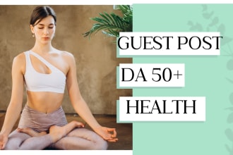 do guest post on health and medical websites, dofollow backlinks