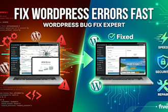 fix wordpress bugs, errors, and issues quickly