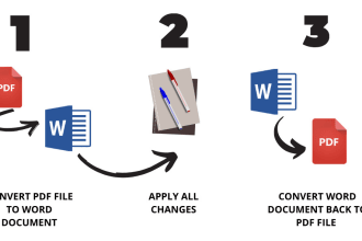 convert pdf to word