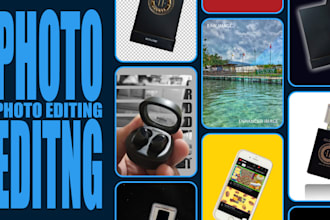 photoshop and edit your product images