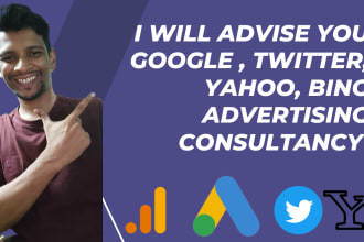 provide best consultancy  about your google ads yahoo twitter bing  marketing