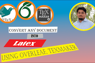 do latex document writing, formatting, and overleaf support