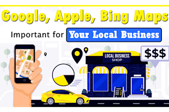 optimize google apple bing maps business for top ranking