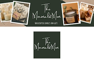 do icon and banner for etsy shop, youtube, or business