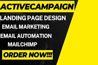 setup activecampaign automation landing page active campaign