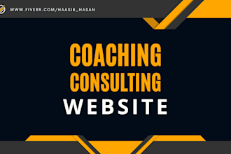 build life coaching, consulting, mental health, fitness, yoga, therapy website