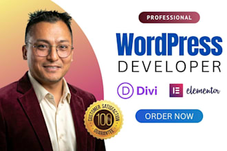 design divi theme, divi template and divi wordpress website