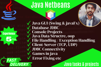 do swing gui, javafx and java console programming