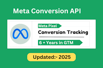 setup facebook conversion API, meta pixel with GTM