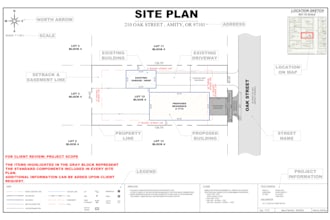 create a site plan for your permit