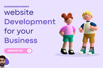 do website development for your business or agency