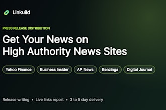 distribute your press release on high da news sites