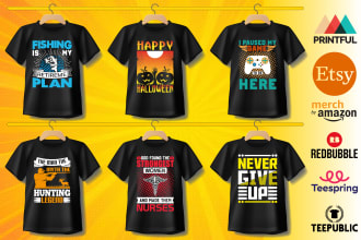 create amazing typography trendy custom t shirt designs