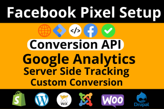 install facebook pixel and google analytics 4,ga4  on your website with GTM