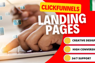 create a professional clickfunnels landing page