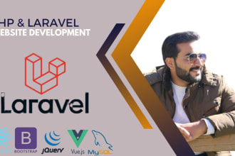 develop PHP laravel website and fix PHP laravel bugs