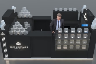 3d exhibition stalls, exhibition booth, stand, kiosk designs