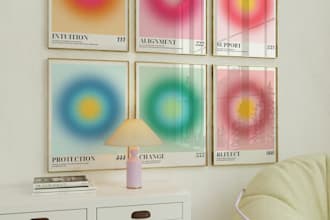 do your angel number wall aura poster