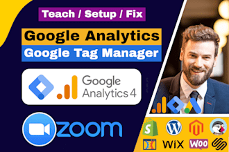teach, setup google analytics 4, tag manager, ads conversion tracking, ga4, GTM