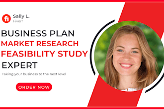 do investor ready market research, business plan, and feasibility study reports