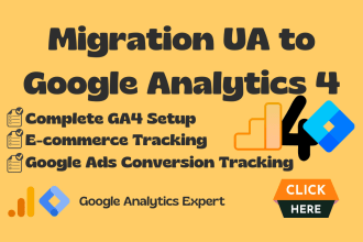 do ga4 migration, setup google analytics 4, ga4 events by GTM with server side