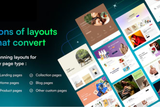 build wordpress landing page design, product landing page sales page