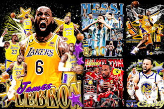 design a crazy vintage bootleg tshirt, rap, sport, nba tee