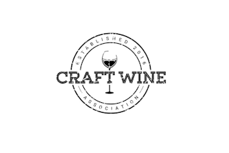 craft wine association logo design