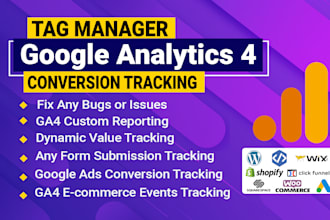 set up google analytics 4 tag manager ga4, ads conversion tracking consent v2