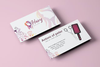 do creative, luxury business card and flyer design