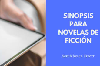 do the synopsis for your fiction novel