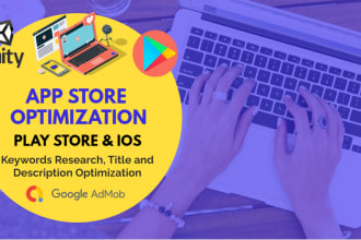 do aso for your IOS or google play app or game