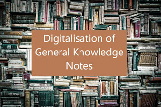 digitalize your handwritten notes with the best format