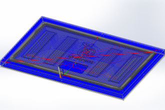 do 3d model to solid cam programming  and g code generate